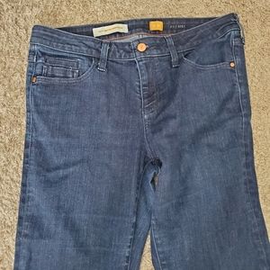 Pilcro and the Letterpress Blue Flare Jeans